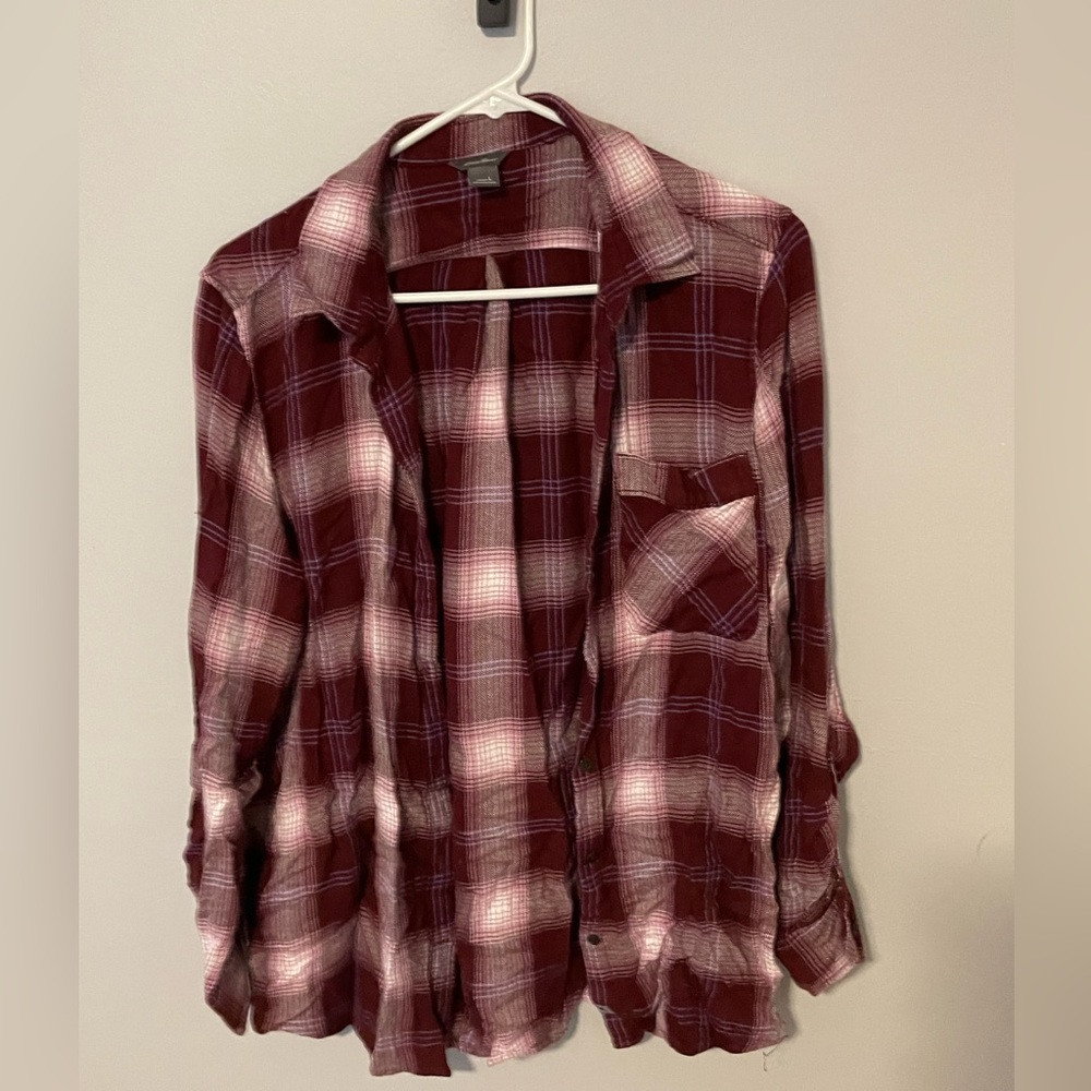 Eddie Bauer Womens Flannel Size Large